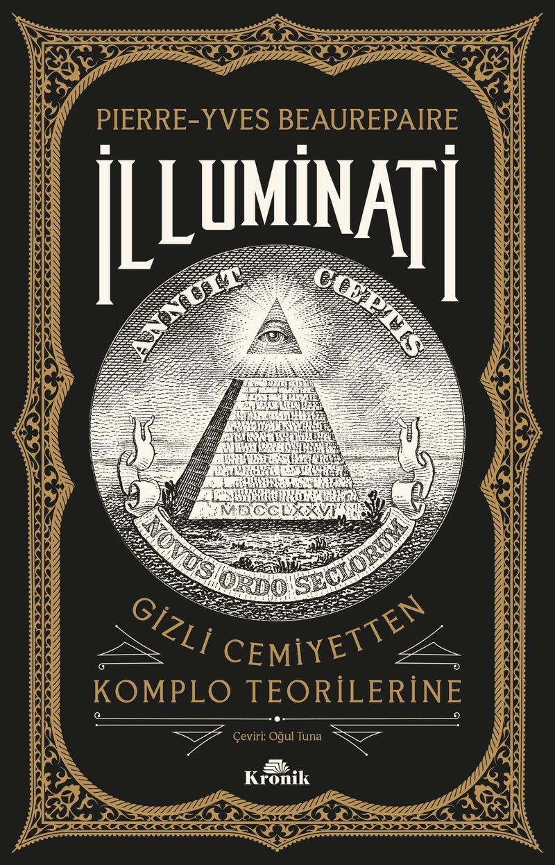 İlluminati Gizli Cemiyetten Komplo Teorilerine kitap kapağı