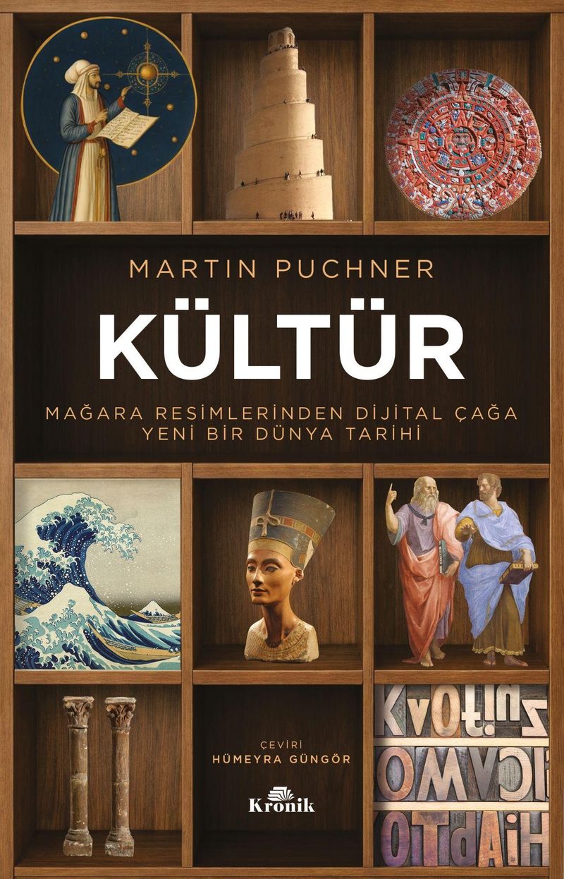 Kültür Mağara Resimlerinden Dijital Çağa Yeni Bir Dünya Tarihi kitap kapağı