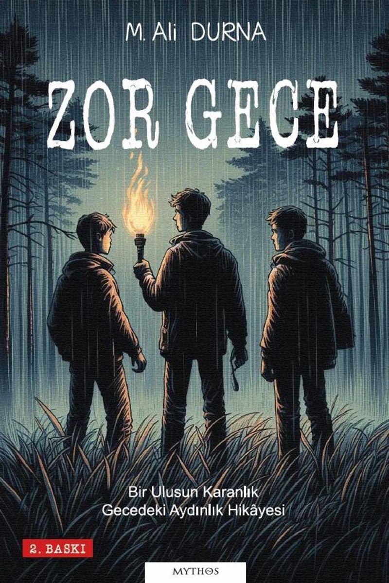 Zor Gece “Bir Ulusun Karanlık Gecedeki Aydınlık Hikayesi” kitap kapağı