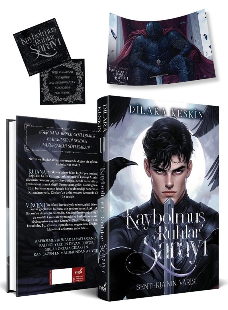 Kaybolmuş Ruhlar Sarayı - Senteria'nın Varisi (Ciltli) kitap kapağı