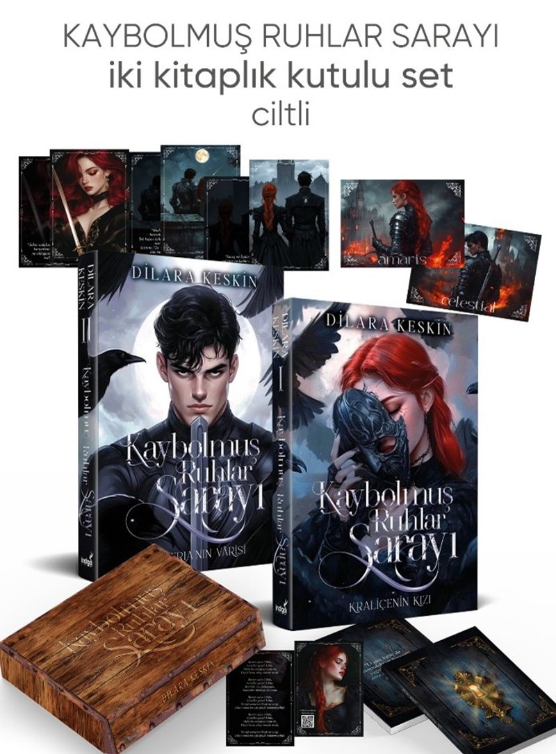 Kaybolmuş Ruhlar Sarayı Seti 2 Kitap (Ciltli) kitap kapağı