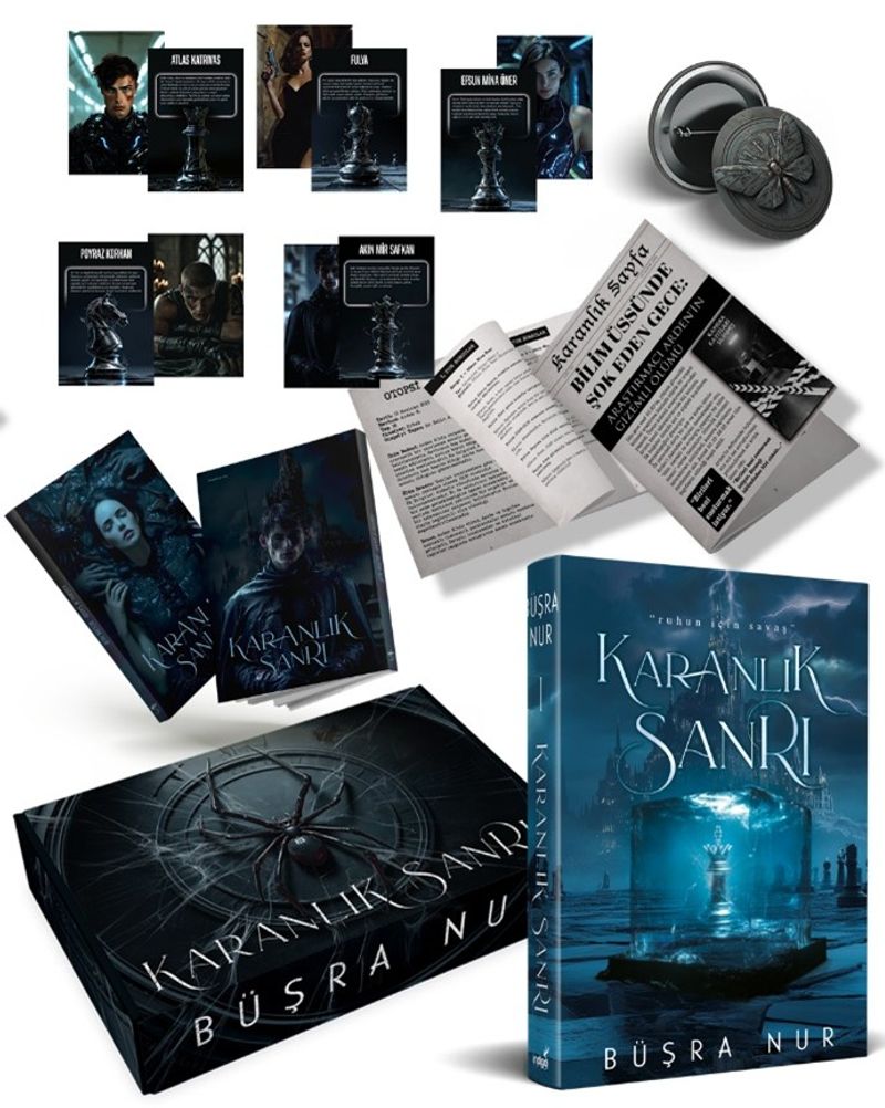 Karanlık Sanrı (Ciltli Kutulu Özel Set) kitap kapağı
