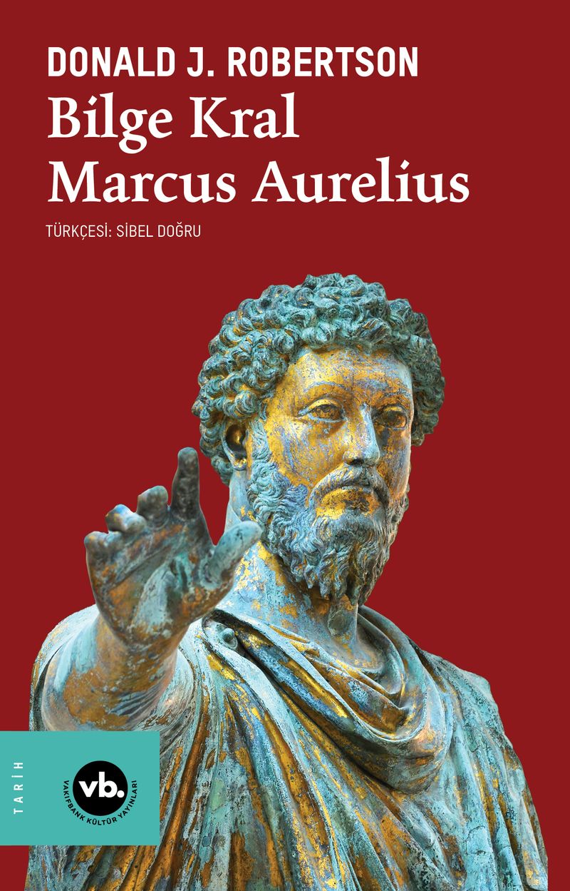 Bilge Kral Marcus Aurelius kitap kapağı