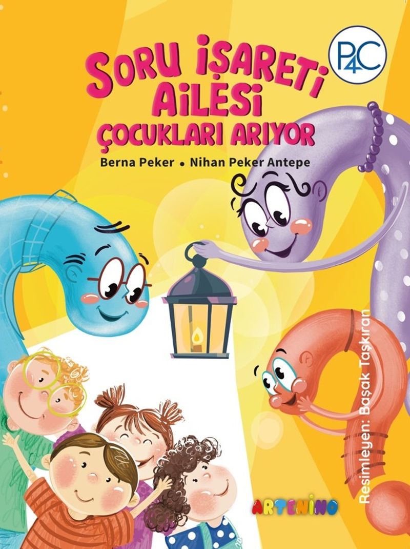 Soru İşareti Ailesi Çocukları Arıyor kitap kapağı
