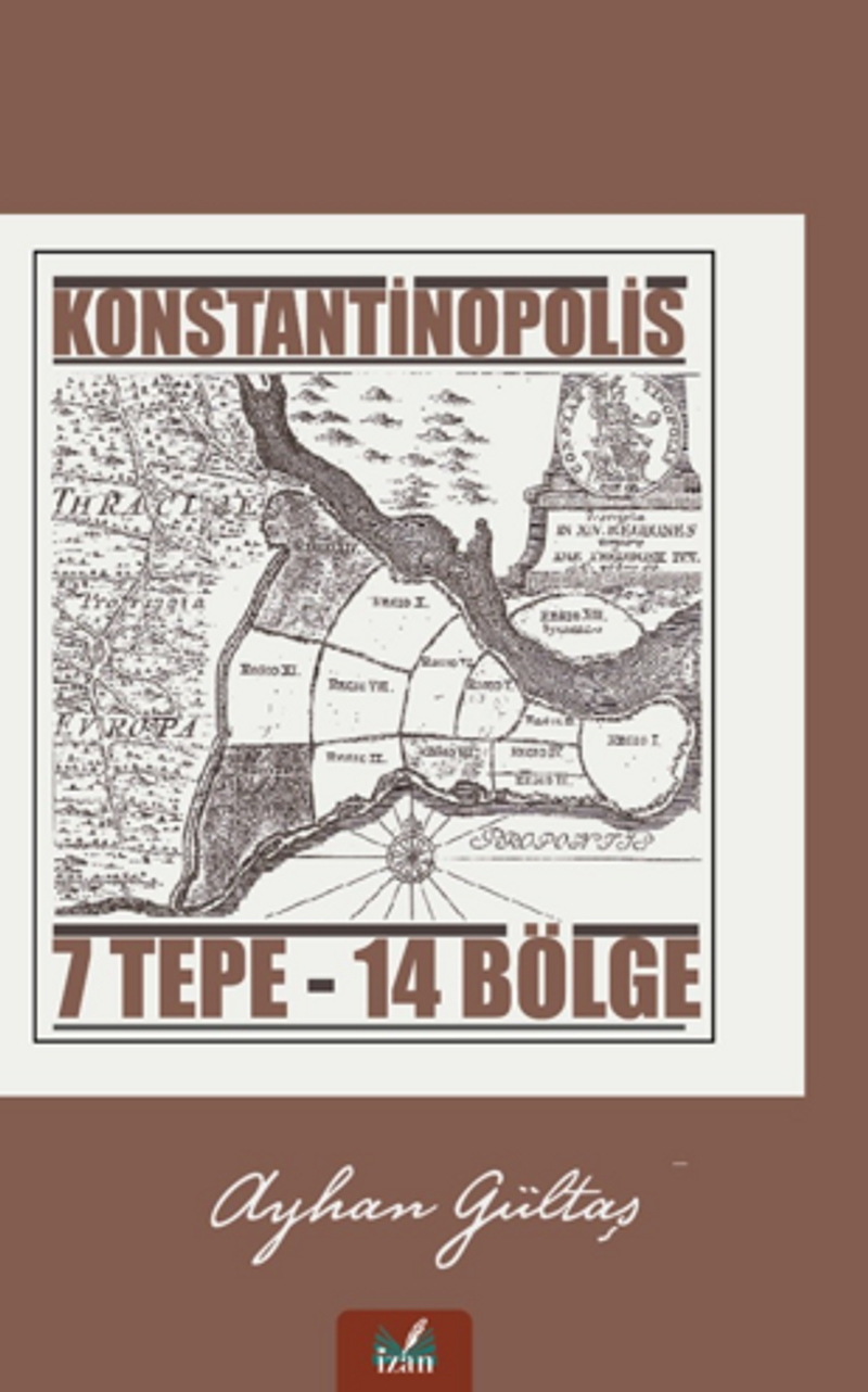 Konstantinopolis 7 Tepe- 14 Bölge kitap kapağı
