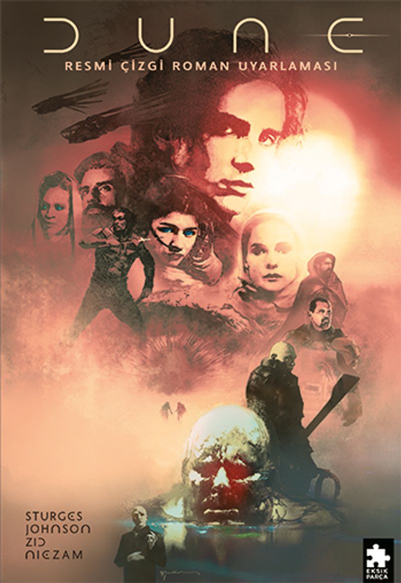 Dune Resmi Çizgi Roman Uyarlaması #1 kitap kapağı
