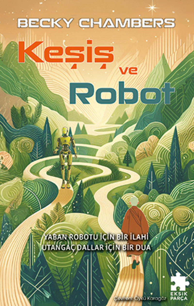 Keşiş ve Robot kitap kapağı