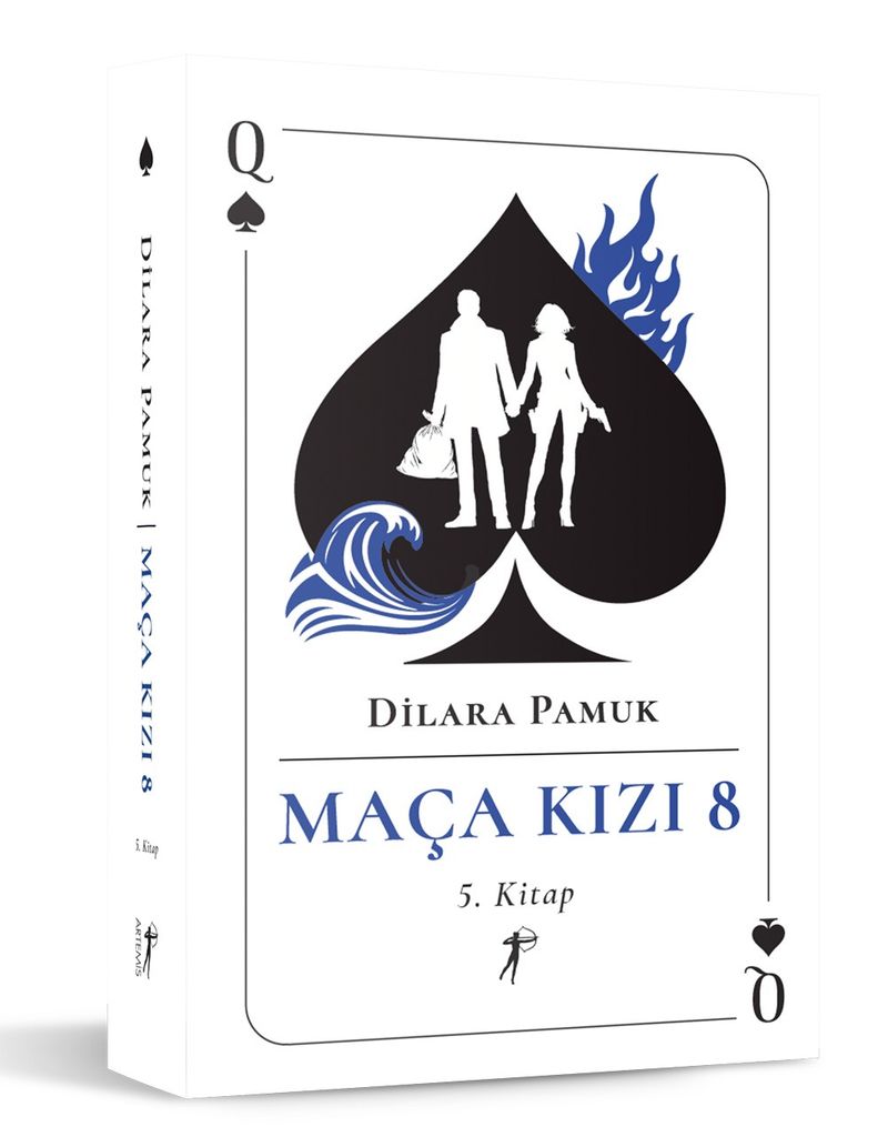 Maça Kızı 8 5. Kitap (Karton Kapak) kitap kapağı