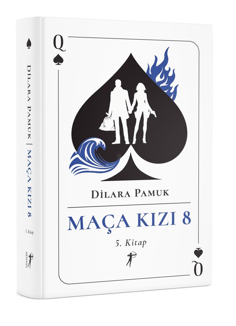 Maça Kızı 8 5. Kitap (Ciltli) kitap kapağı