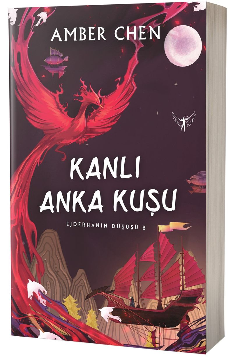 Kanlı Anka Kuşu / Ejderhanın Düşüşü 2 (Karton Kapak) kitap kapağı