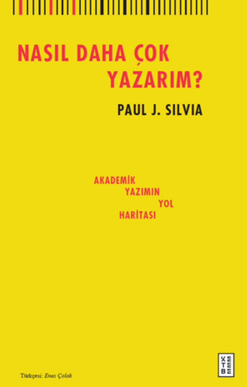Nasıl Daha Çok Yazarım? / Akademik Yazımın Yol Haritası kitap kapağı