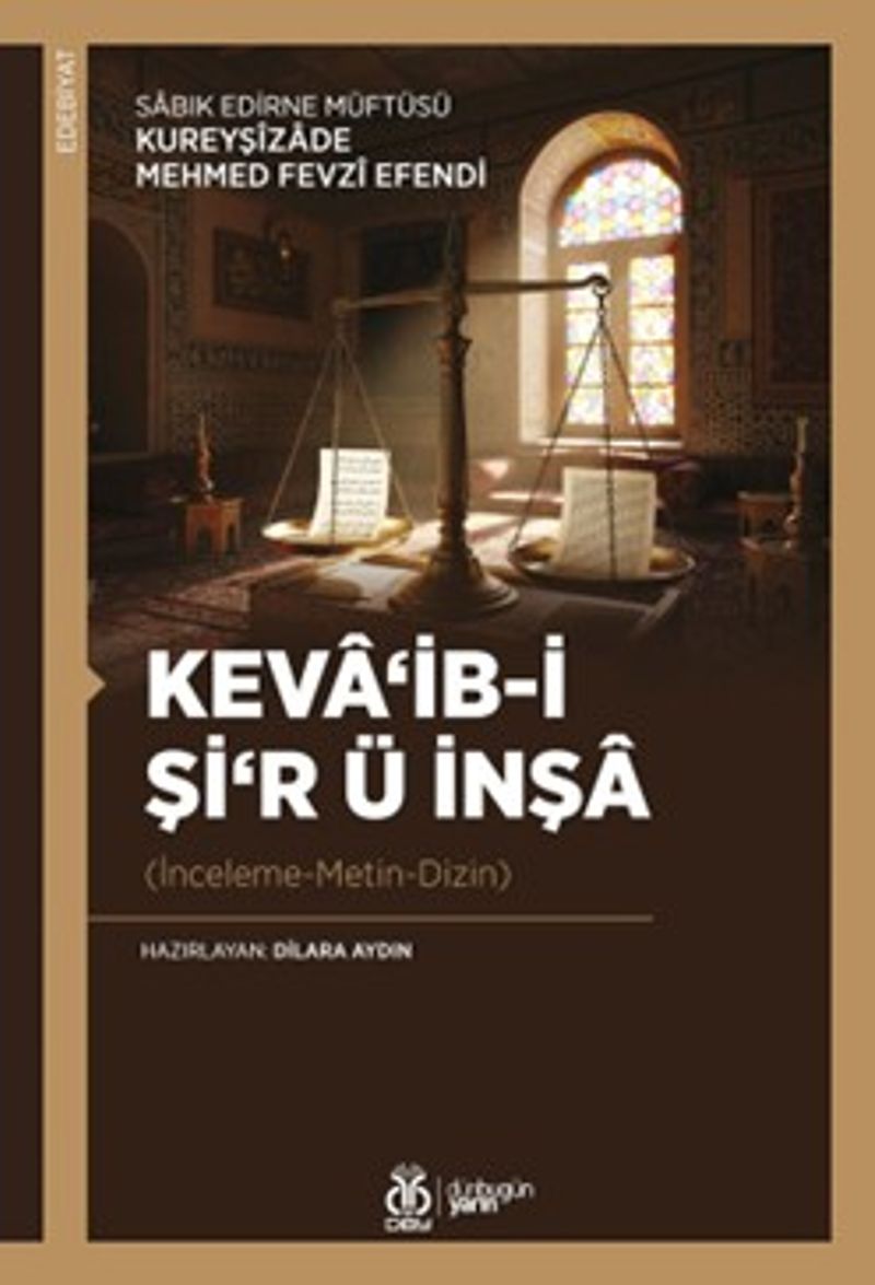 Keva‘ib-i Şi‘r ü İnşa (İnceleme-Metin-Dizin) kitap kapağı