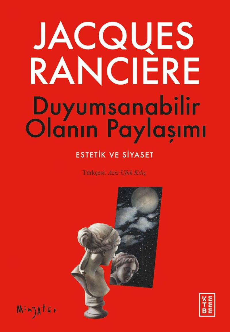 Duyumsanabilir Olanın Paylaşımı Estetik ve Siyaset kitap kapağı