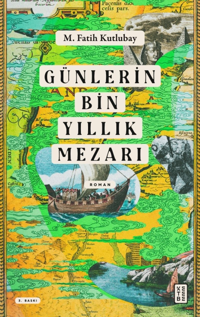 Günlerin Bin Yıllık Mezarı kitap kapağı
