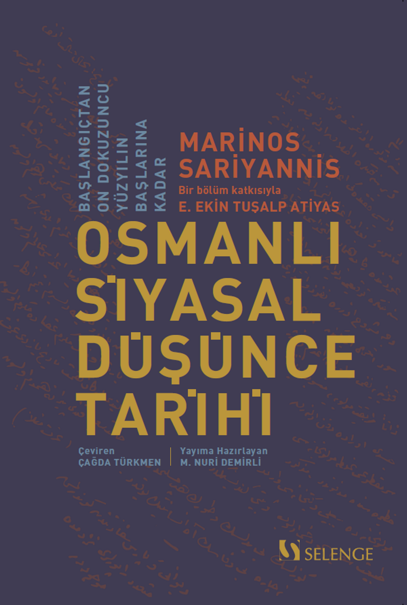Osmanlı Siyasal Düşünce Tarihi kitap kapağı