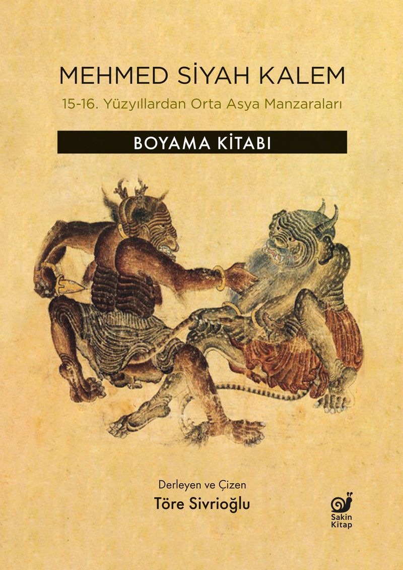 Mehmed Siyah Kalem 15-16. Yüzyıllardan Orta Asya Manzaraları kitap kapağı