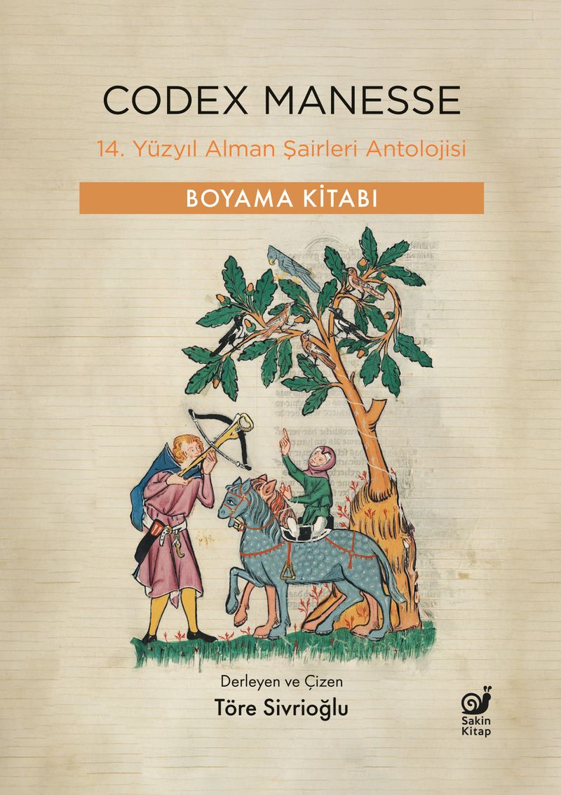 Codex Manesse 14. Yüzyıl Alman Şairleri Antolojisi kitap kapağı