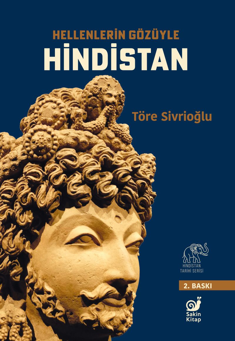 Hellenlerin Gözüyle Hindistan kitap kapağı