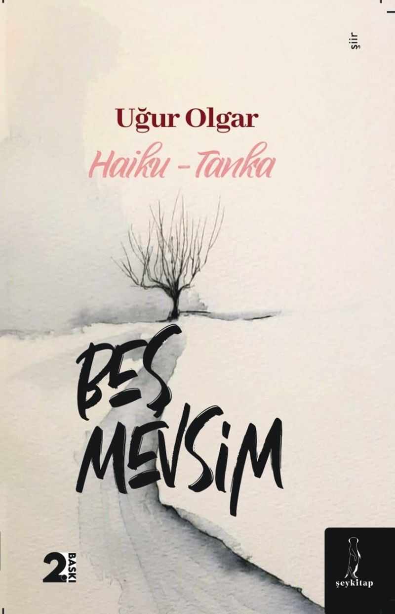 Beş Mevsim Haiku- Tanka kitap kapağı
