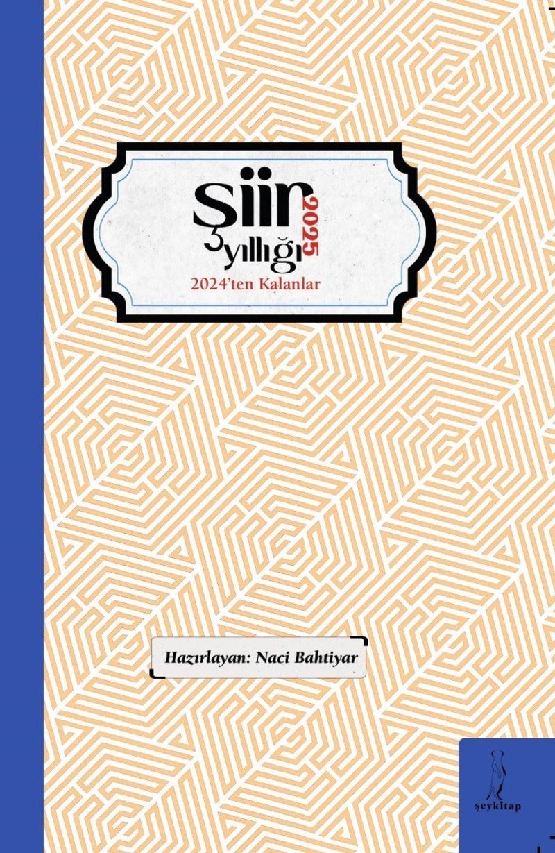 2025 Şiir Yıllığı “2024'ten Kalanlar” kitap kapağı