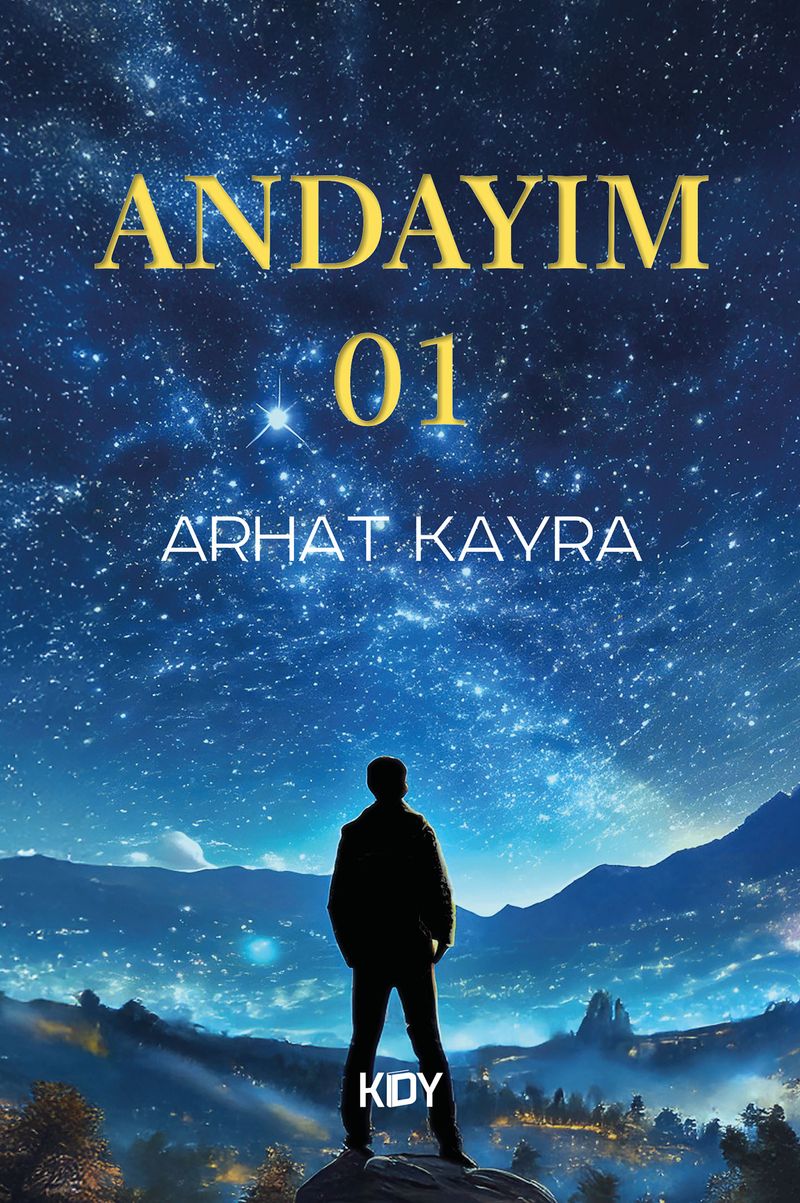 Andayım 01 kitap kapağı