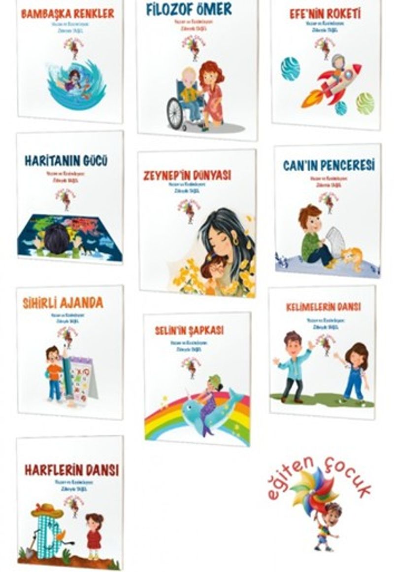 Özel Gereksinimli Çocuklar İçin Hikayeler (10 Kitaplık Set) kitap kapağı