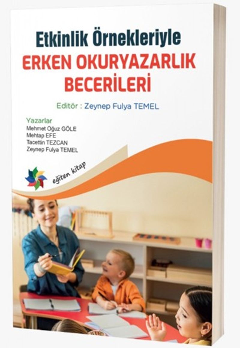 Etkinlik Örnekleriyle Erken Okuryazarlık Becerileri kitap kapağı