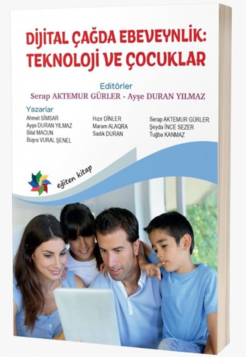 Dijital Çağda Ebeveynlik: Teknoloji ve Çocuklar kitap kapağı