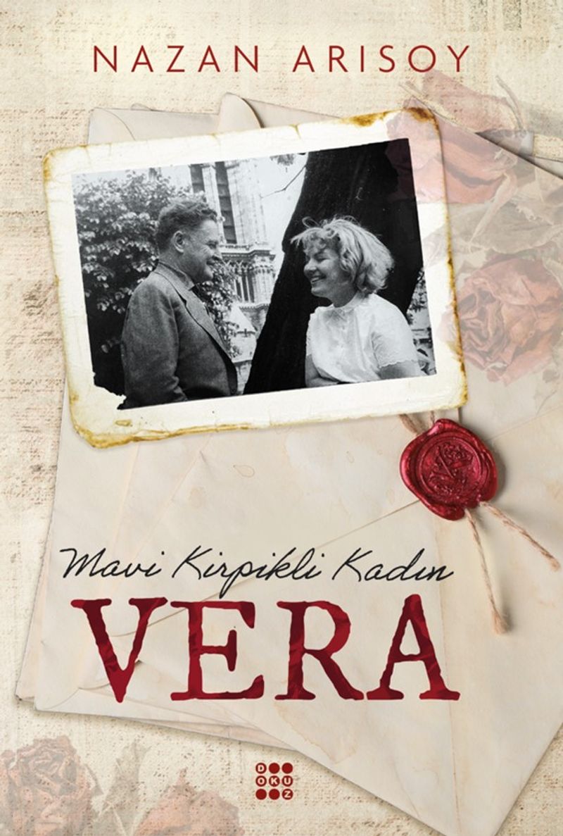 Mavi Kirpikli Kadın Vera kitap kapağı