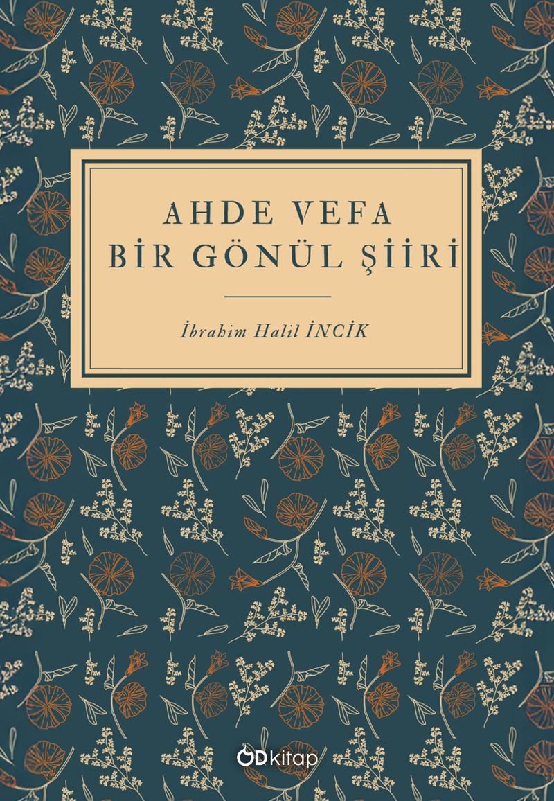 Ahde Vefa Bir Gönül Şiiri kitap kapağı