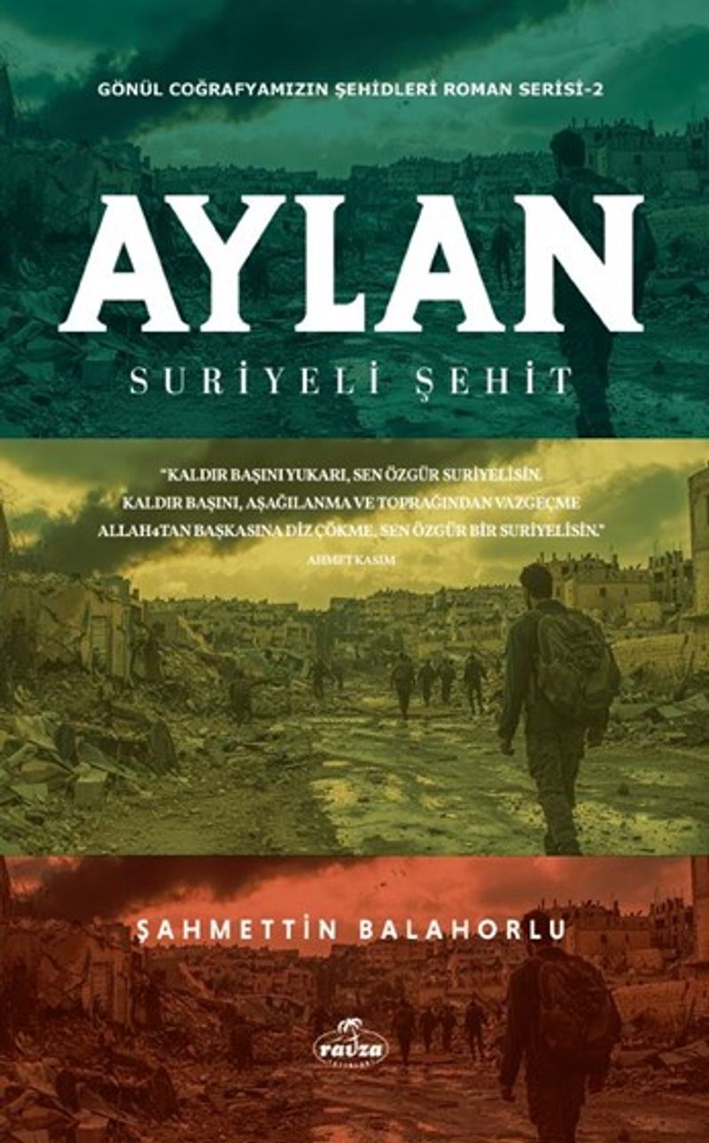 Aylan Suriyeli Şehit Gönül Coğrafyamızın Şehitleri kitap kapağı