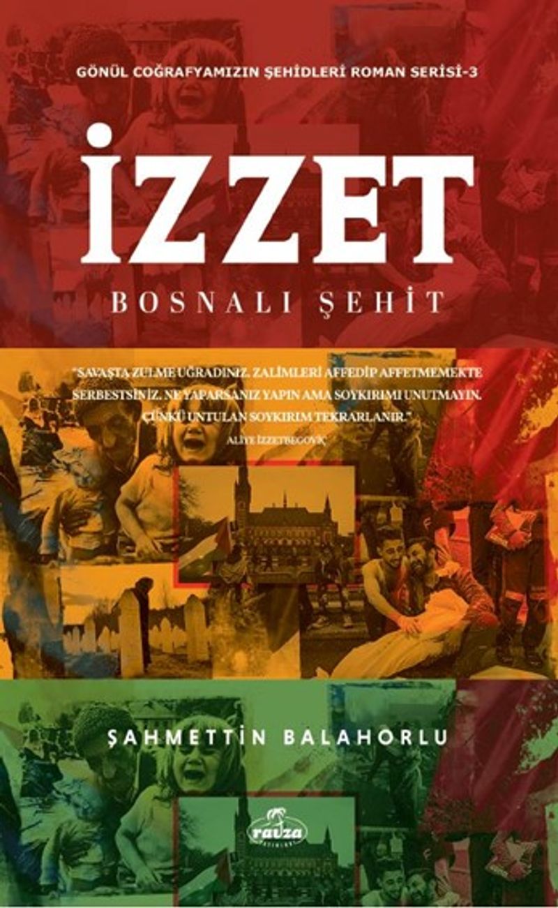 İzzet Bosnalı Şehit Gönül Coğrafyamızın Şehitleri kitap kapağı
