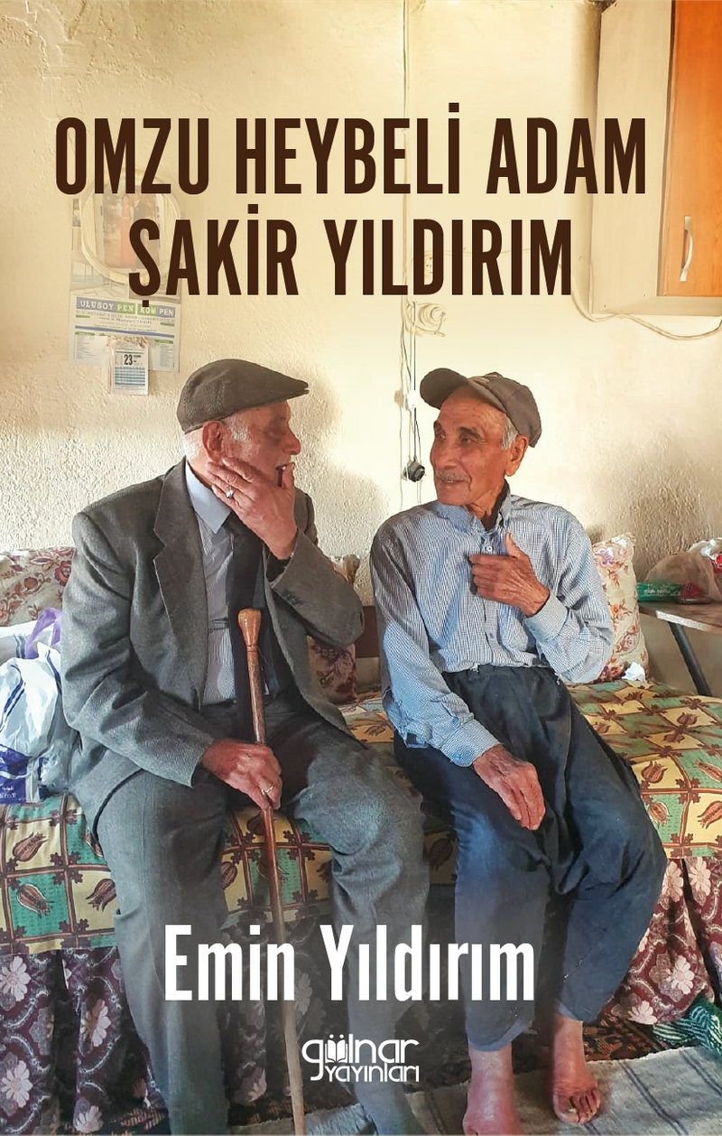 Omzu Heybeli Adam Şakir Yıldırım kitap kapağı