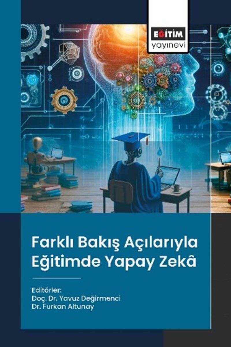 Farklı Bakış Açılarıyla Eğitimde Yapay Zeka kitap kapağı