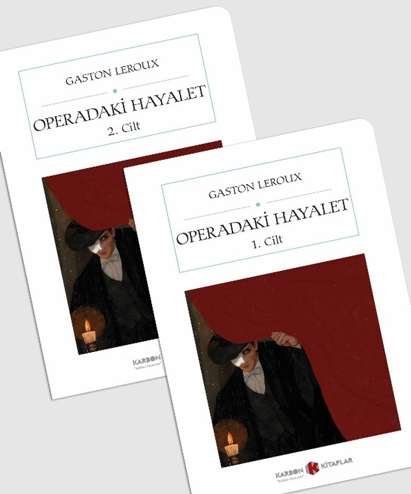 Operadaki Hayalet (Cep Boy) (Tam Metin) (2 Cilt) kitap kapağı