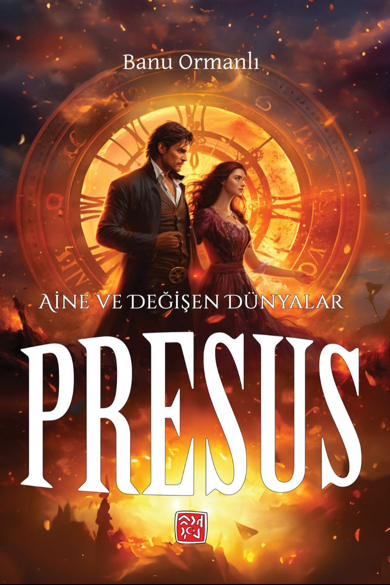 Presus "Aine ve Değişen Dünyalar" kitap kapağı