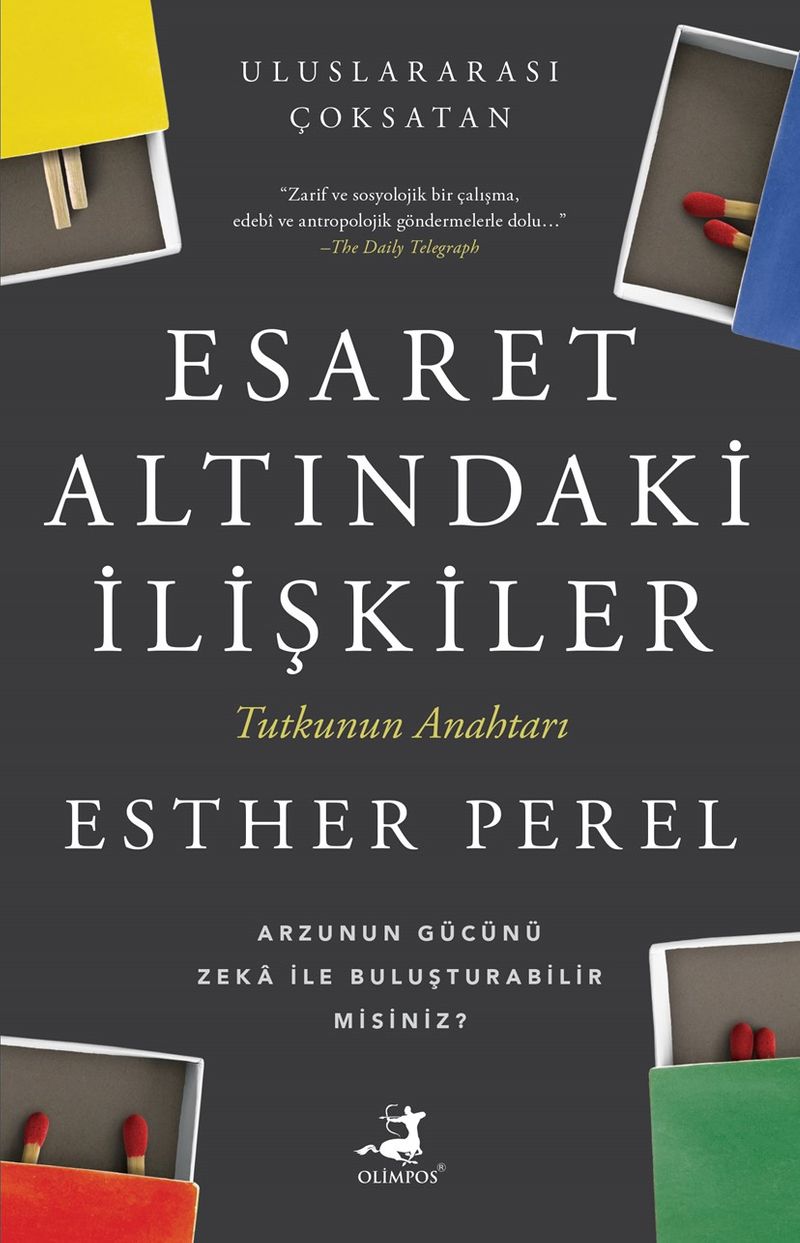 Esaret Altındaki İlişkiler kitap kapağı