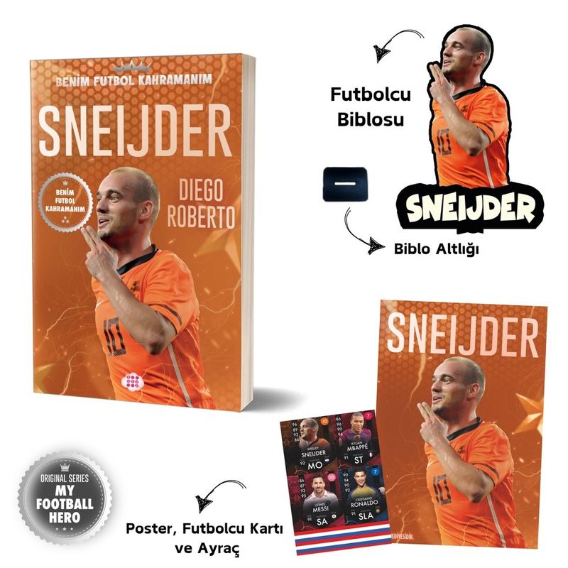 Sneıjder / Benim Futbol Kahramanım kitap kapağı