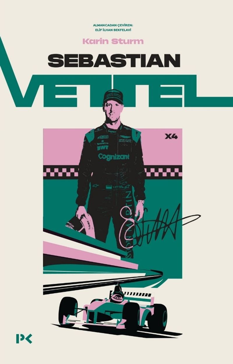 Sebastian Vettel kitap kapağı