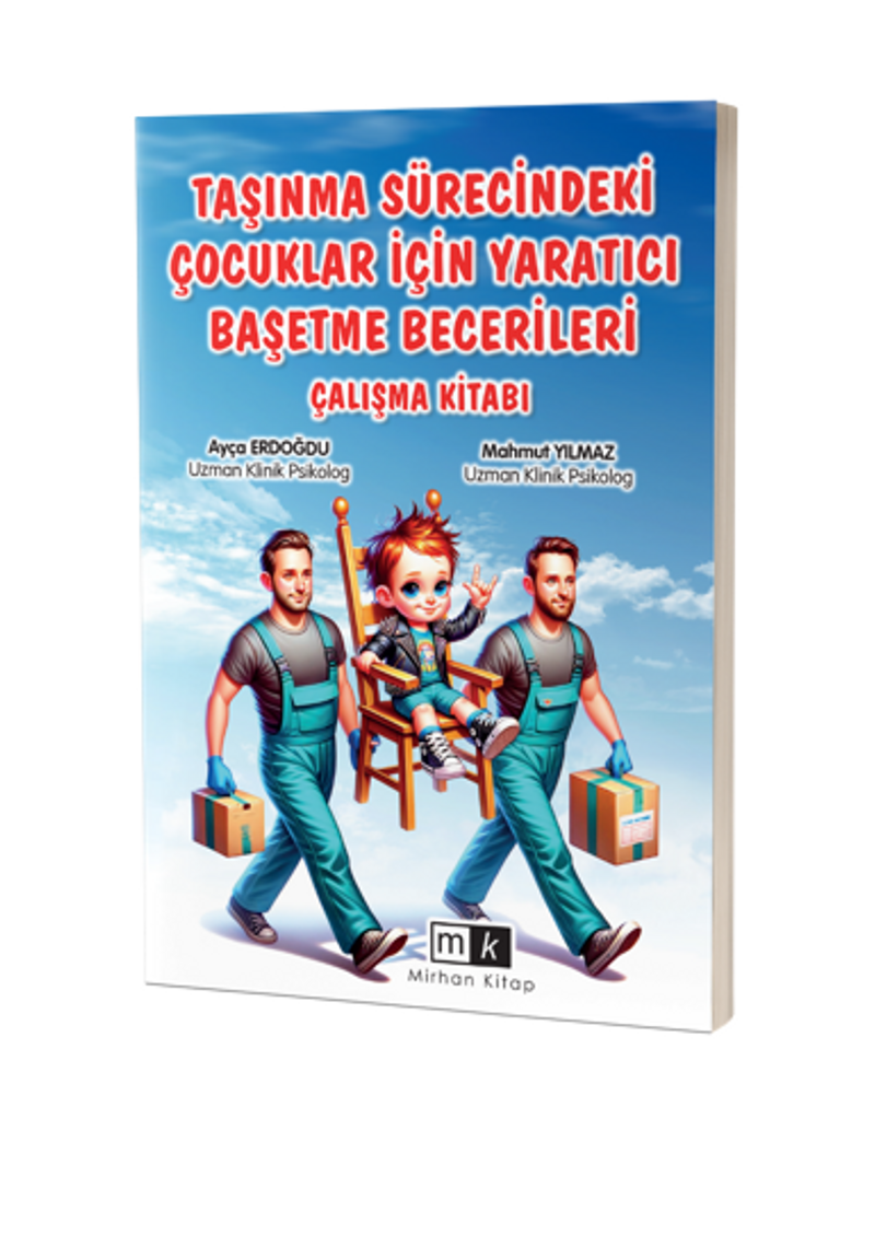 Taşınma Sürecindeki Çocuklar İçin Yaratıcı Başetme Becerileri Çalışma Kitabı kitap kapağı