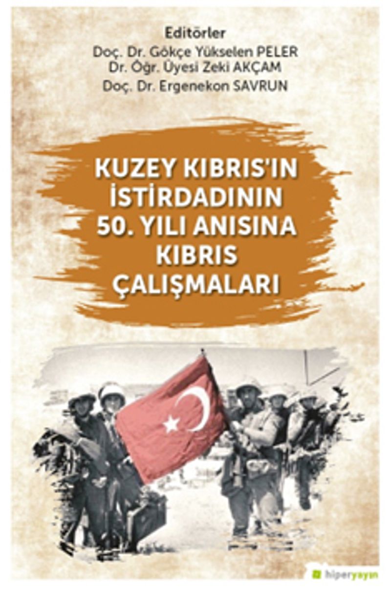 Kuzey Kıbrıs'ın İstirdadının 50. Yılı Anısına Kıbrıs Çalışmaları kitap kapağı