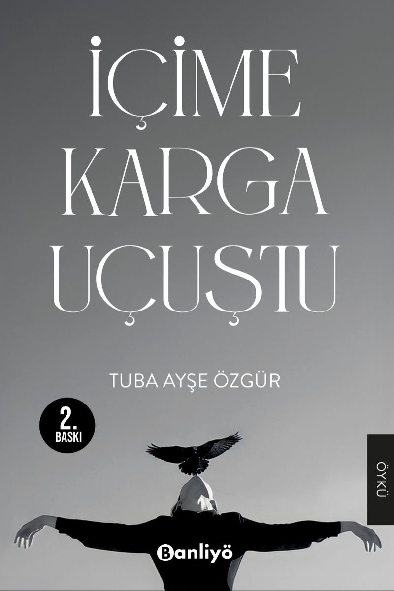 İçime Karga Uçuştu kitap kapağı