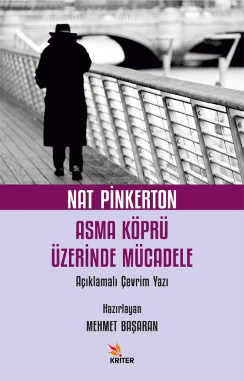 Nat Pinkerton Asma Köprü Üzerinde Mücadele Açıklamalı Çevrim Yazı kitap kapağı