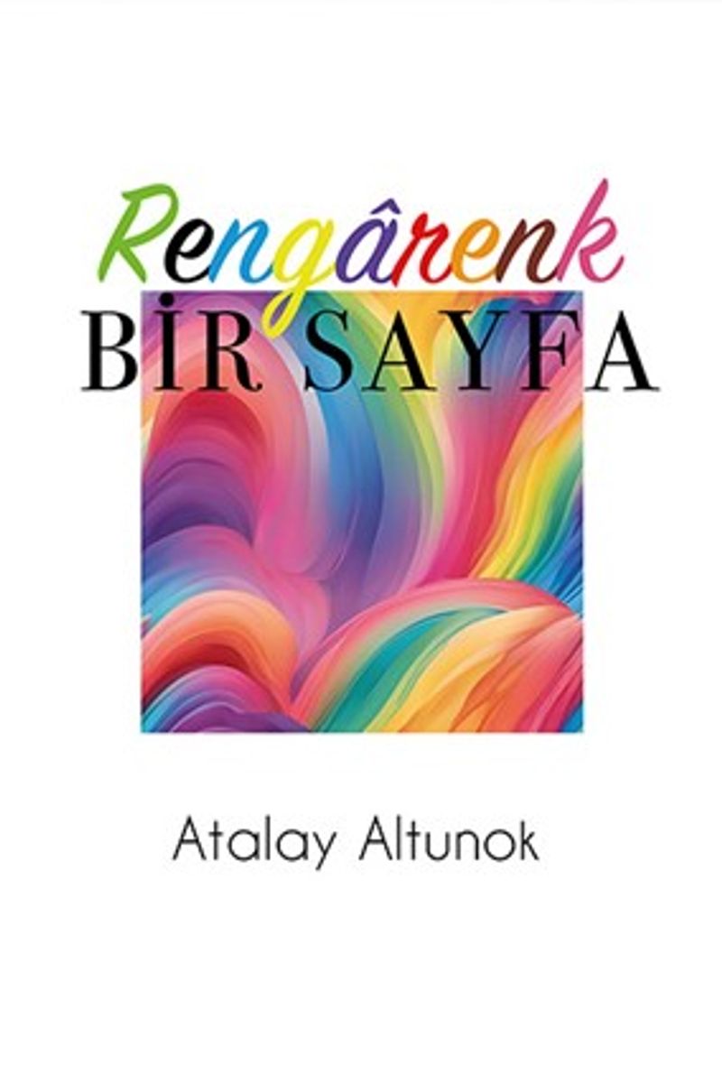 Rengarenk Bir Sayfa kitap kapağı