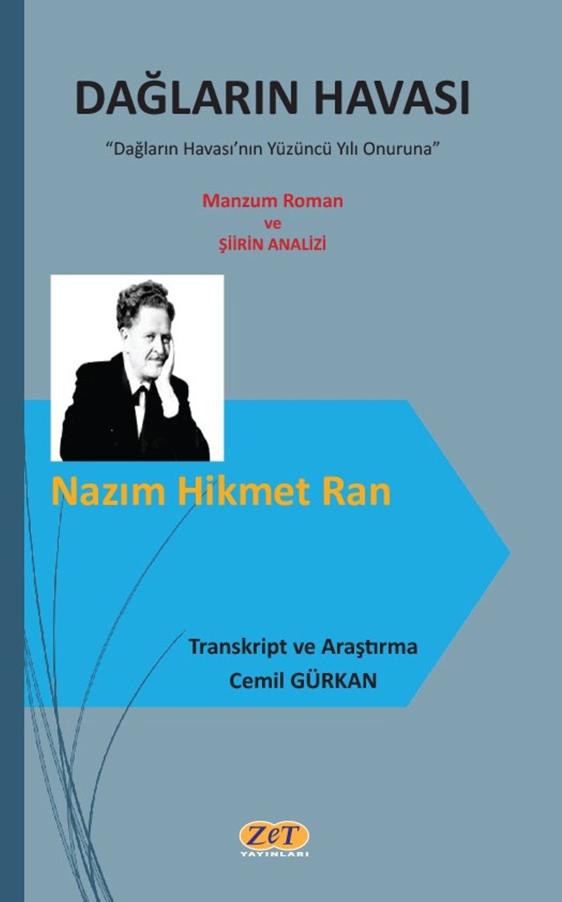Nazım Hikmet Ran Dağların Havası Manzum Roman ve Şiirin Analizi kitap kapağı