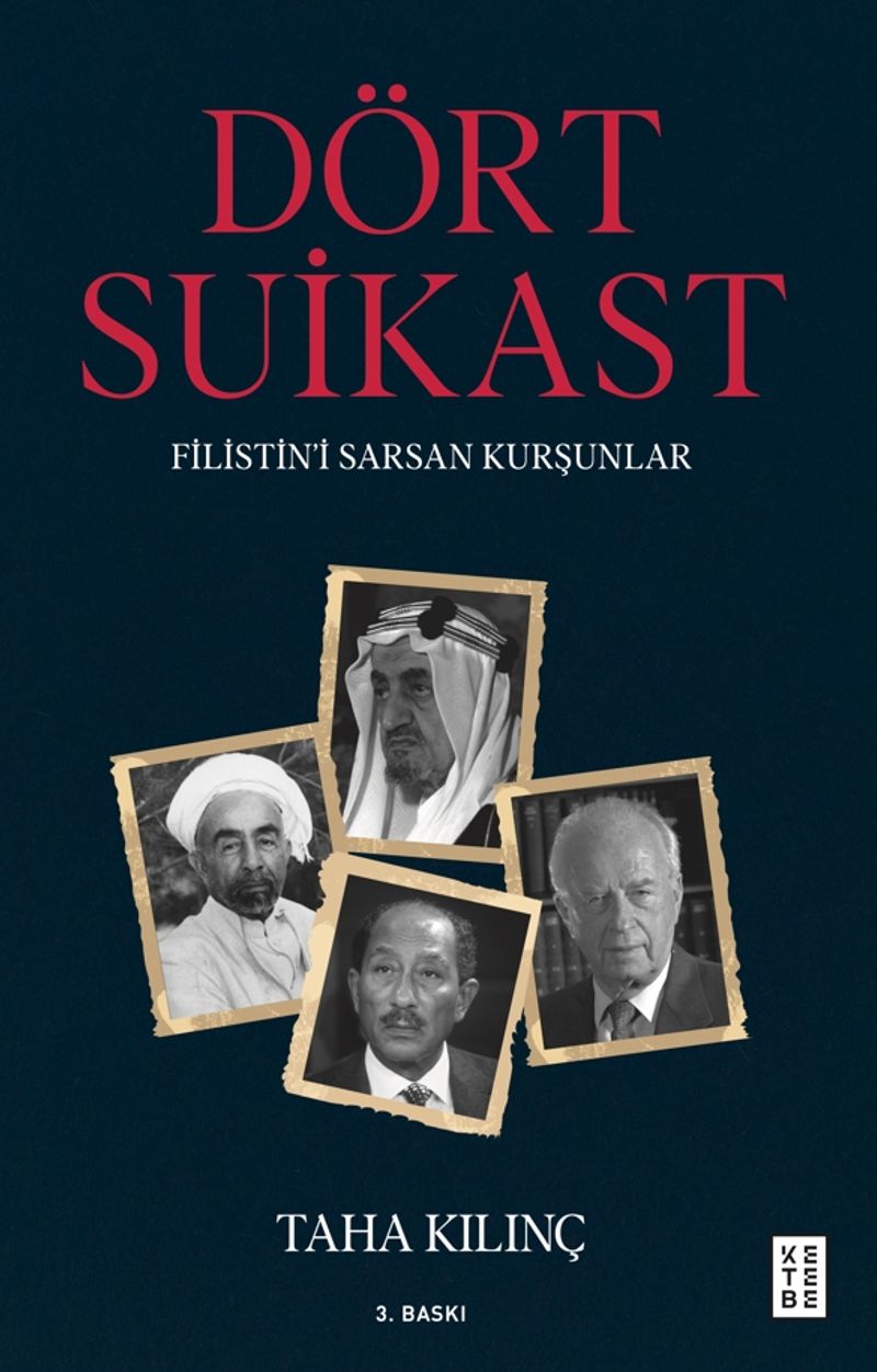 Dört Suikast Filistin'i Sarsan Kurşunlar kitap kapağı