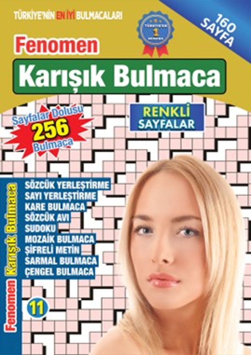 Fenomen Karışık Bulmaca 11 kitap kapağı