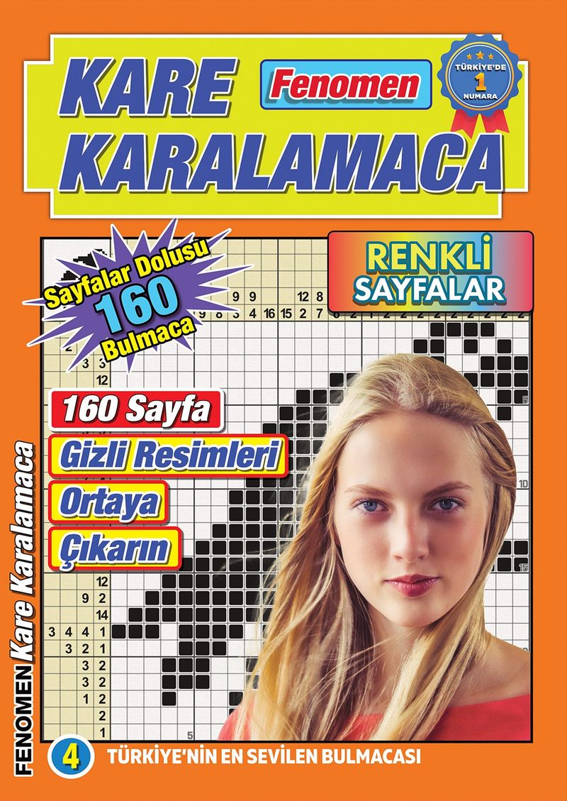 Fenomen Kare Karalamaca 4 kitap kapağı