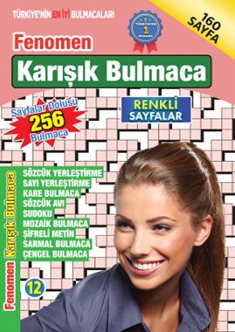 Fenomen Karışık Bulmaca 12 kitap kapağı