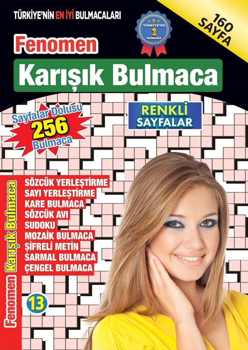 Fenomen Karışık Bulmaca 13 kitap kapağı